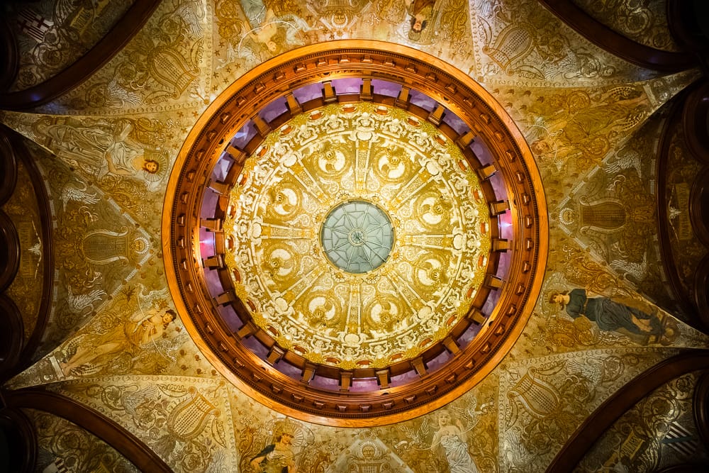 Flagler College: Gilded Age Ceiling
