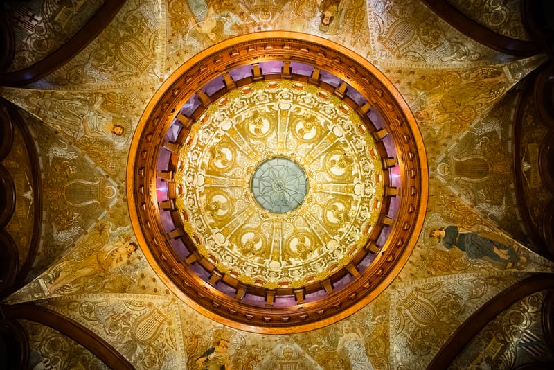                             Flagler College: Gilded Age Ceiling
                        